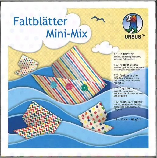 Faltbl�tter Mini-Mix 15cm x 15cm