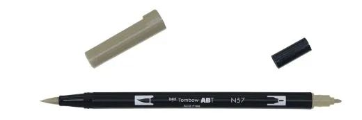 Tombow ABT Dual Brush Pen - warm grey 5