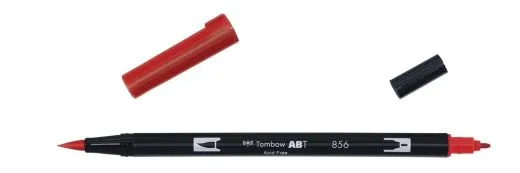 Tombow ABT Dual Brush Pen - chinese red