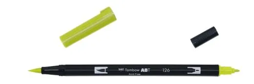Tombow ABT Dual Brush Pen - light olive