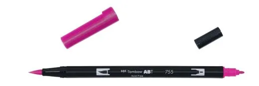 Tombow ABT Dual Brush Pen - rubine red