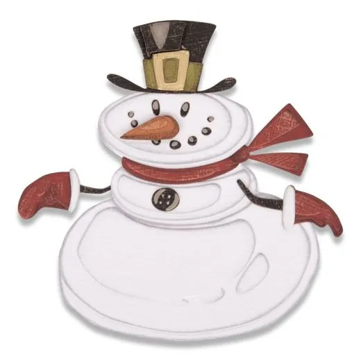 Sizzix Thinlits Die Set 11PK - Mr. Snowman, Colorize™