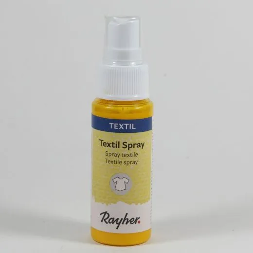 Rayher Textil Spray goldgelb