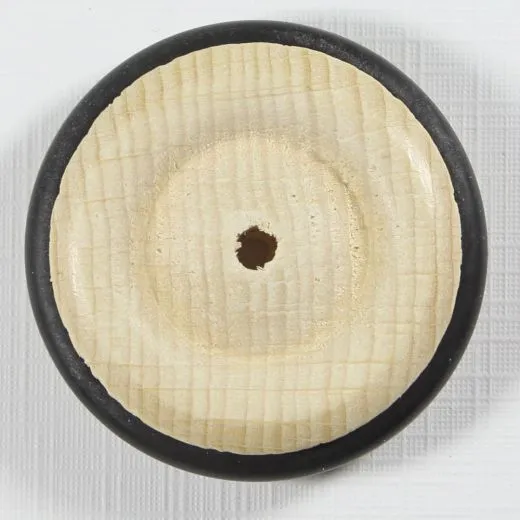 Holzrad 43mm mit Gummiring