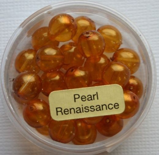Crystal Renaissance Perlen 8mm topas