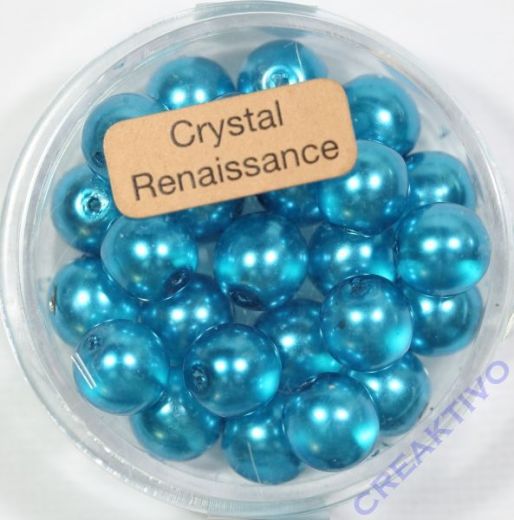 Crystal Renaissance Perlen 8mm türkis