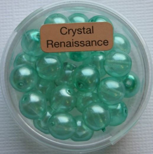 Crystal Renaissance Perlen 8mm helltürkis