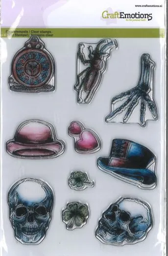 Clear stamps Lovely Skeletal