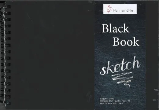 Hahnem�hle Black Book A4 quer