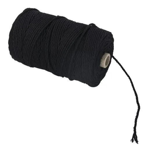 Garn, 3,7mm � schwarz