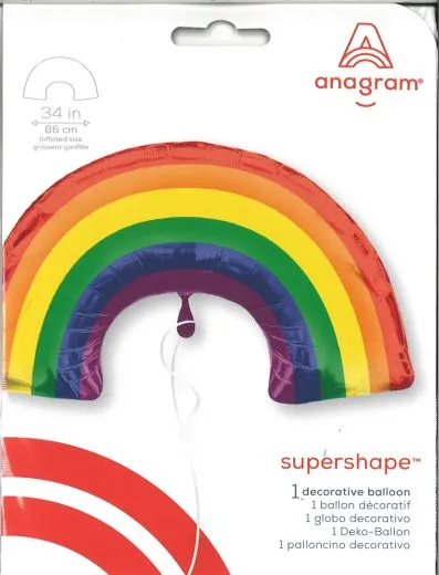 Folienballon XXL Rainbow