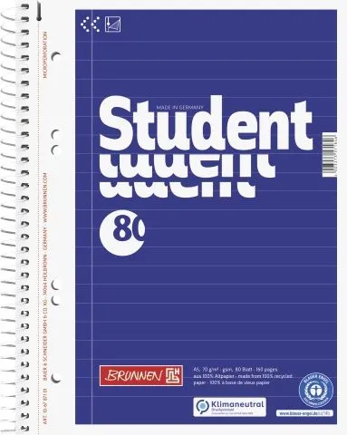 Collegeblock A5 Liniert