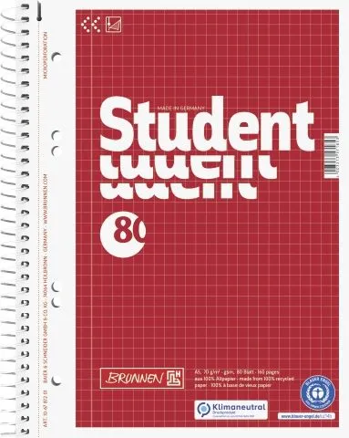 Collegeblock A5 kariert
