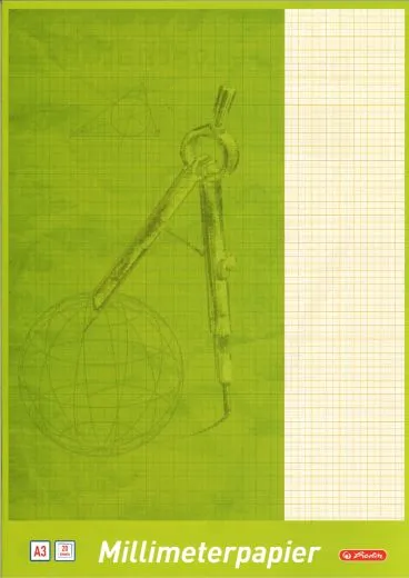 Block Millimeterpapier Din A3 25 Blatt
