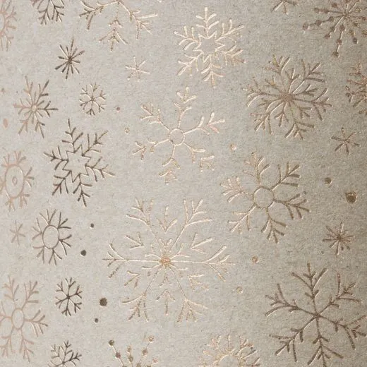 Naturkarton Kristalle 50 x 70 cm rosegoldfarben gl�nzend