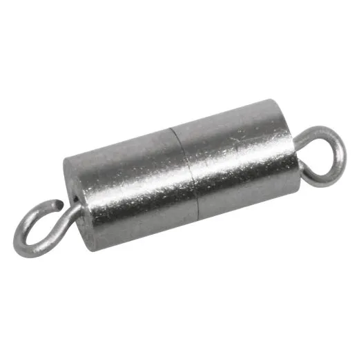 Edelstahl Schraubschlie�e platin