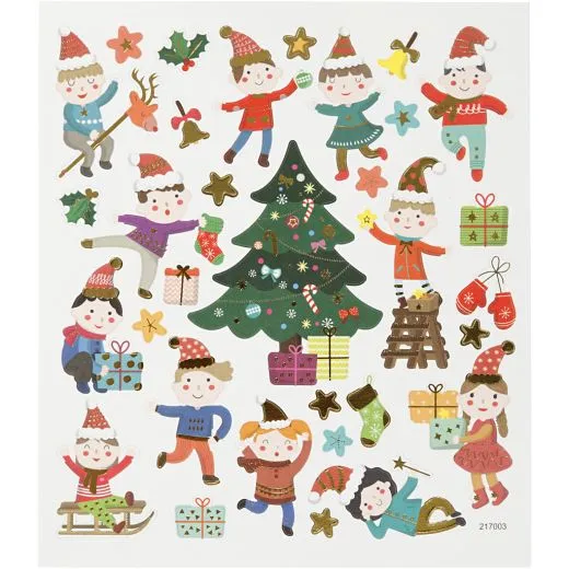 Sticker Kinderweihnacht