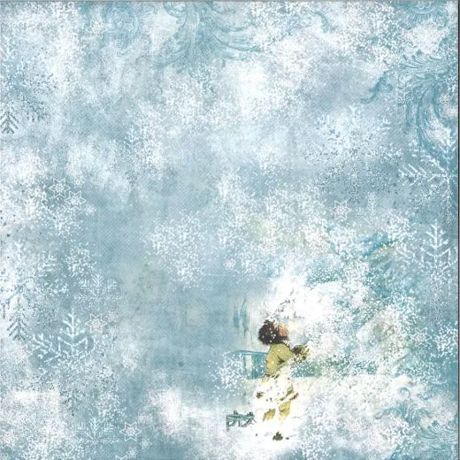 North Wind Scrapbooking Single paper Motiv 02 (Restbestand)