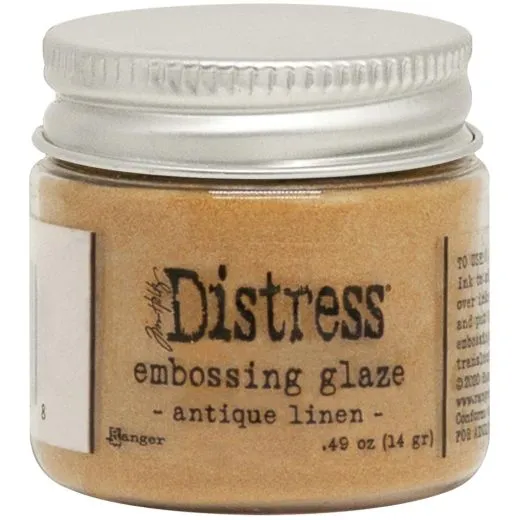 Tim Holtz Distress Embossing Glaze - antique linen