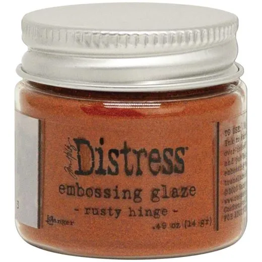 Tim Holtz Distress Embossing Glaze - rusty hinge