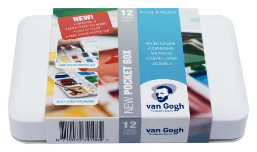Van Gogh Aquarell Pocketbox - Basic Palette