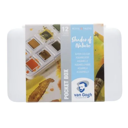 Van Gogh Aquarell Pocketbox - Shades of nature