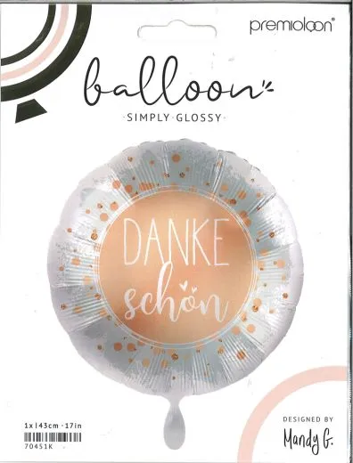 Folienballon Dankesch�n