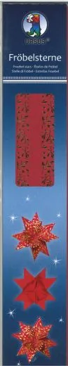 Fr�belsterne rot/gold