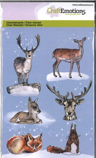 Clearstamps A6 - Waldtiere