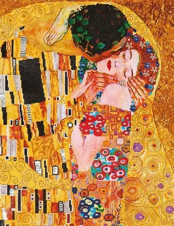 DIAMOND DOTZ The Kiss (Klimt) 55,9x71,12 cm