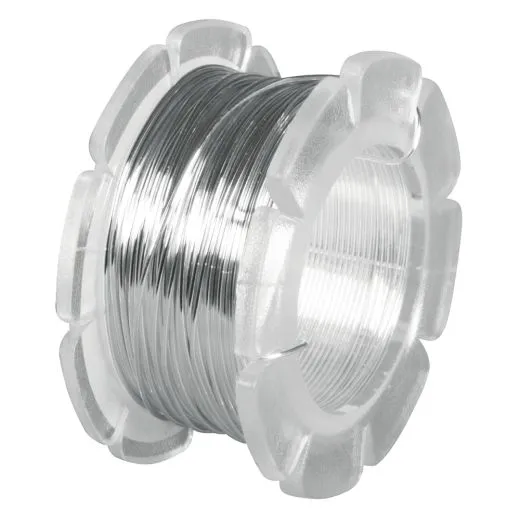 Schmuckdraht, 0,5 mm � silber