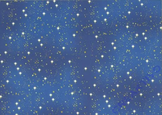 Transparentpapier 115g/qm 50x61cm Sternenhimmel