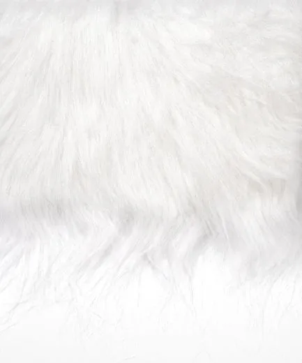 Langhaarpl�sch 14x20cm wei�