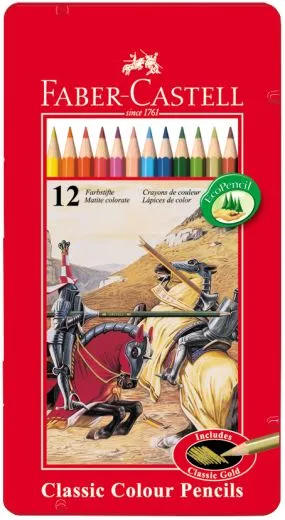 Faber Castell 12 Farbstifte Classic Colour Pencils