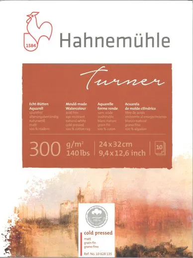 Hahnem�hle Echt-B�tten Aquarell Turner 24 x 32cm