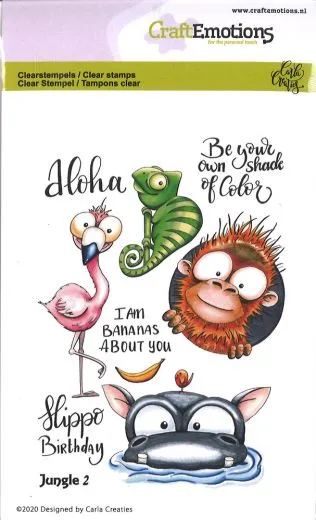 Clear Stamps A6 - Jungle 2
