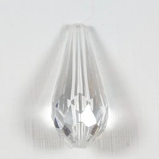 Acryl-Tropfen 25x11mm transparent