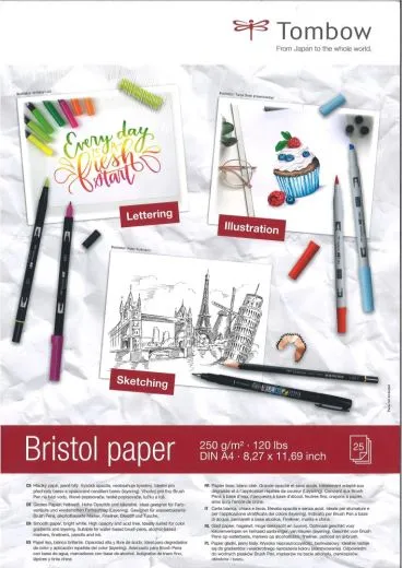 Tombow Bristol Paper DIN A4 25 Blatt