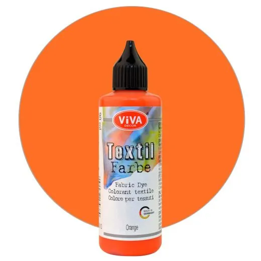 Viva Decor Textilfarbe orange