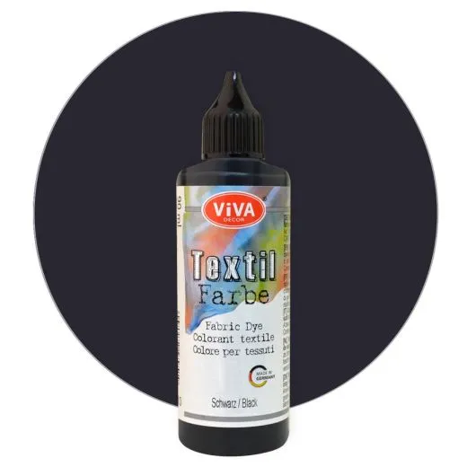Viva Decor Textilfarbe schwarz