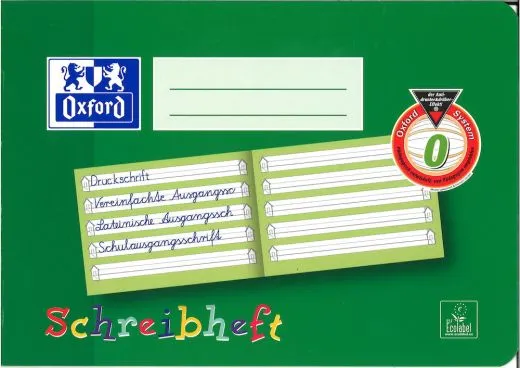 Oxford Schreiblernheft A5 quer