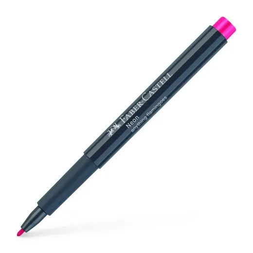 Neon marker pink