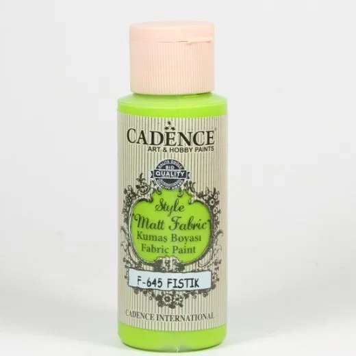 Cadence Stoffmalfarbe 59ml Pistaicho gr�n