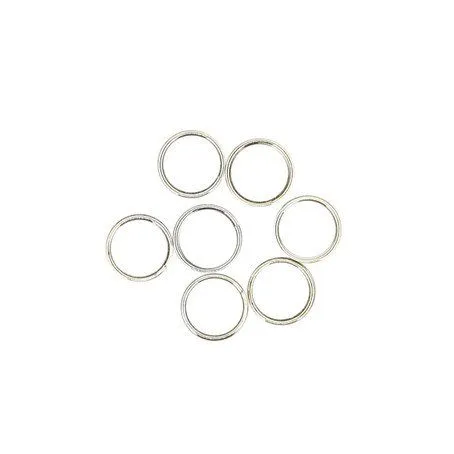 Spaltring 10mm silber