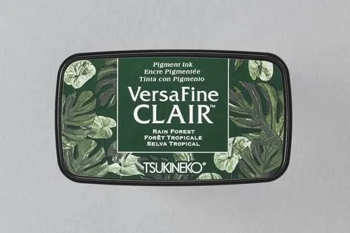 Versafine Clair ink pad Rain Forest