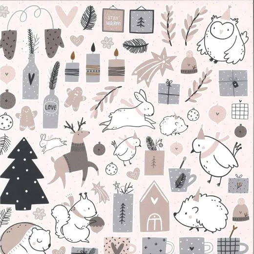 Studio Light Papier Ultimate Scrap Christmas Collection Nr. 72