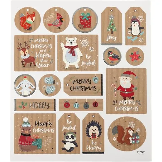 Sticker Weihnachtssticker
