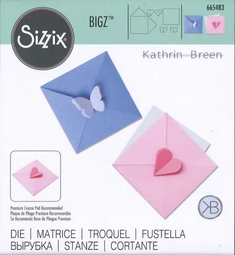 Sizzix Bigz Stanze - 665483 Mini Card & Envelope Set