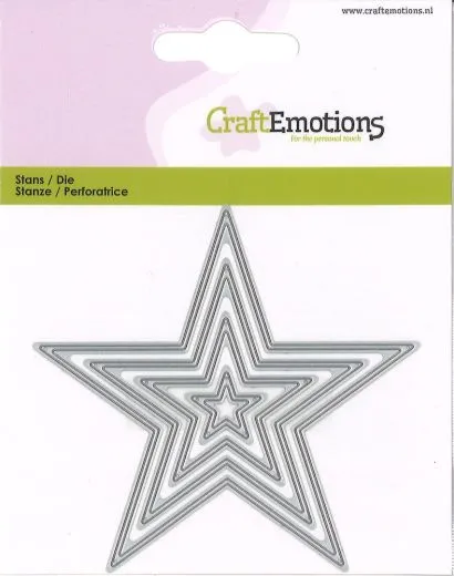 Stern-Stanze 4-teilig