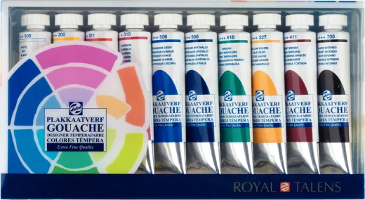 TALENS GOUACHE EXTRA FINE QUALITY BASIS-SET